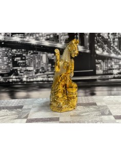 caballo dorado 43cm 2